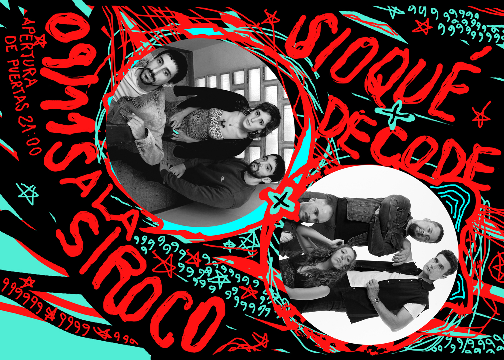 Fotografía promocional de SIOQUÉ+DECODE