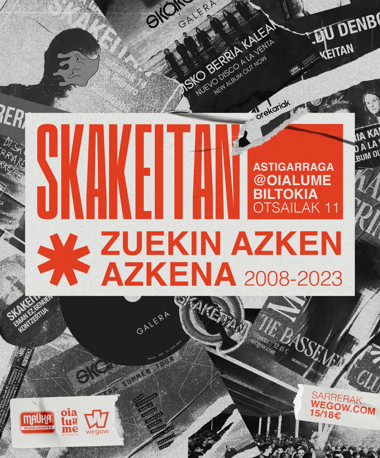 Fotografía promocional de SKAKEITAN – ZUEKIN AZKEN AZKENA