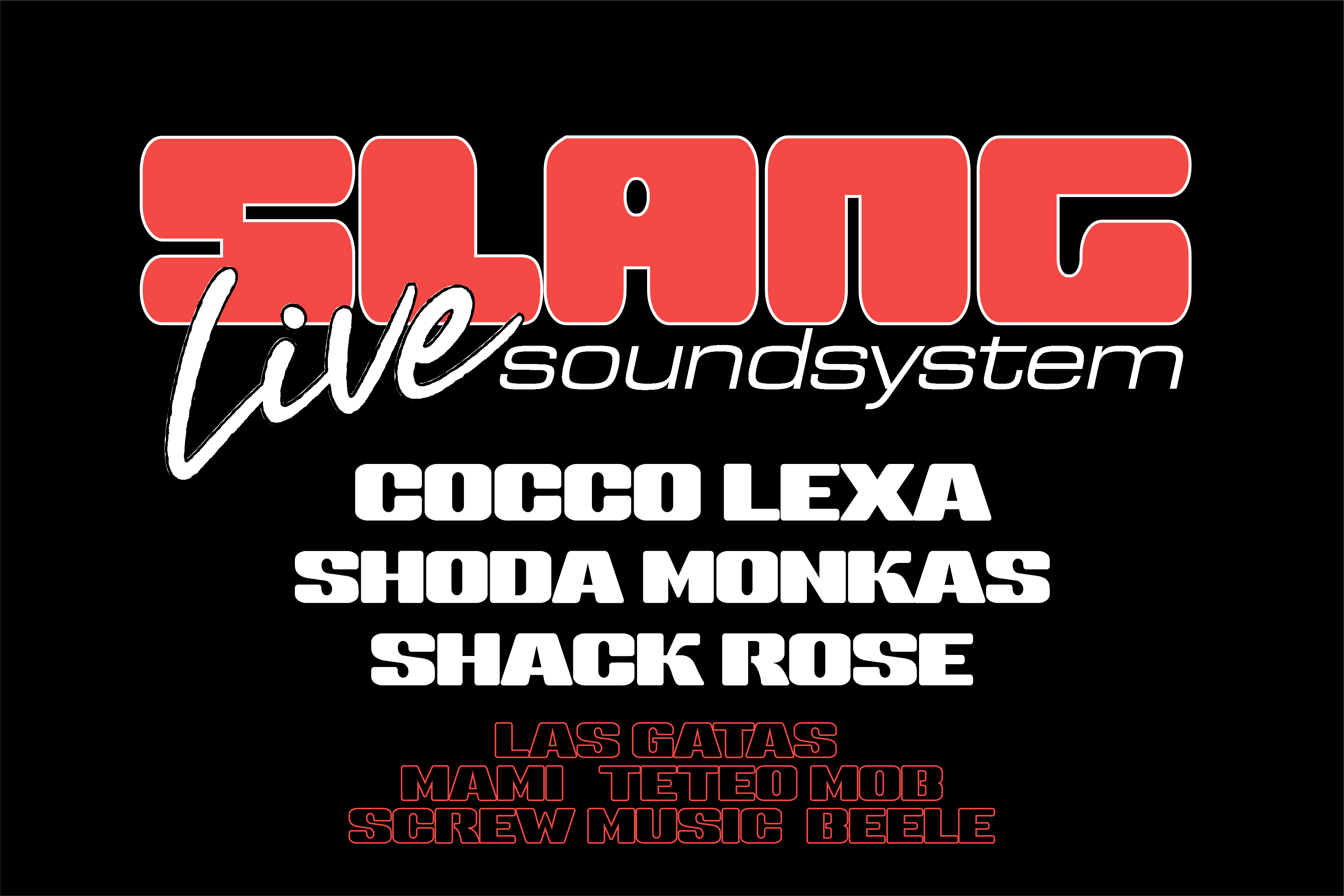 Fotografía promocional de SLANG LIVE SOUNDSYSTEM