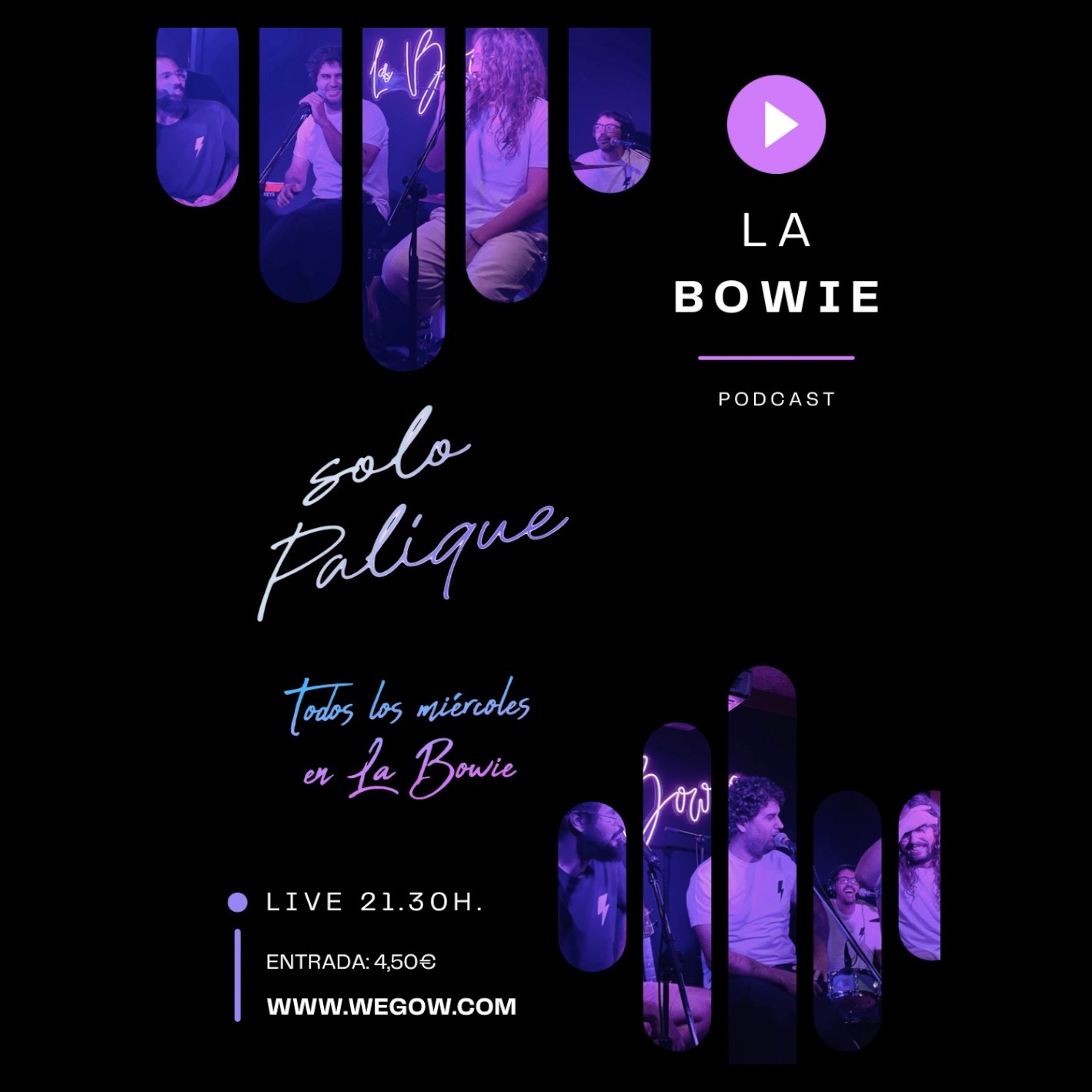 Fotografía promocional de Solo Palique - 19/4/2023