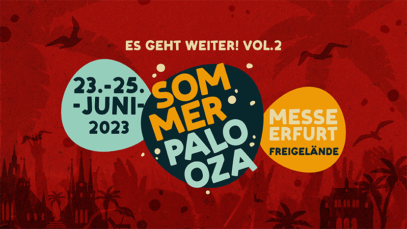 Promotional photograph of SommerPalooza Erfurt.