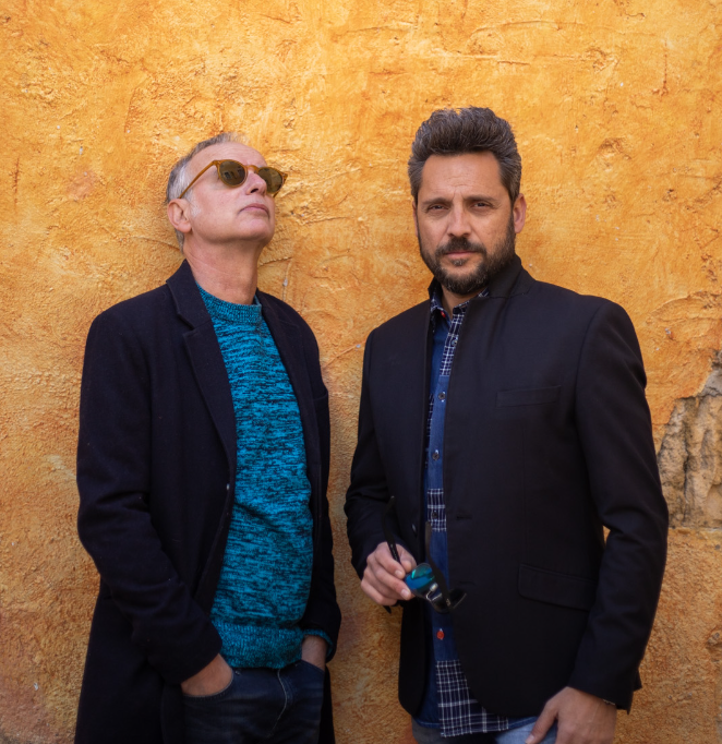 Fotografía promocional de Sona la Cançó amb Lluis Gavaldà i Joan-Pau Chaves