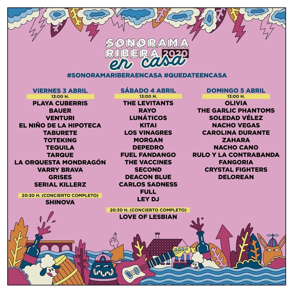 Fotografía promocional de Sonorama Ribera En Casa
