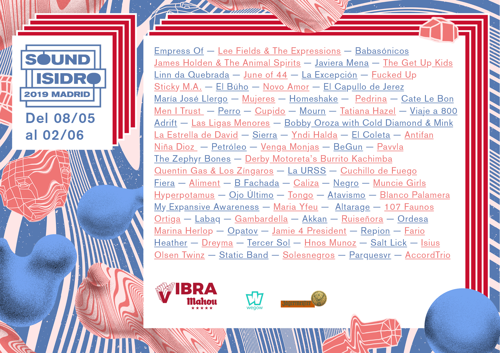 Fotografía promocional de Sound Isidro 2019