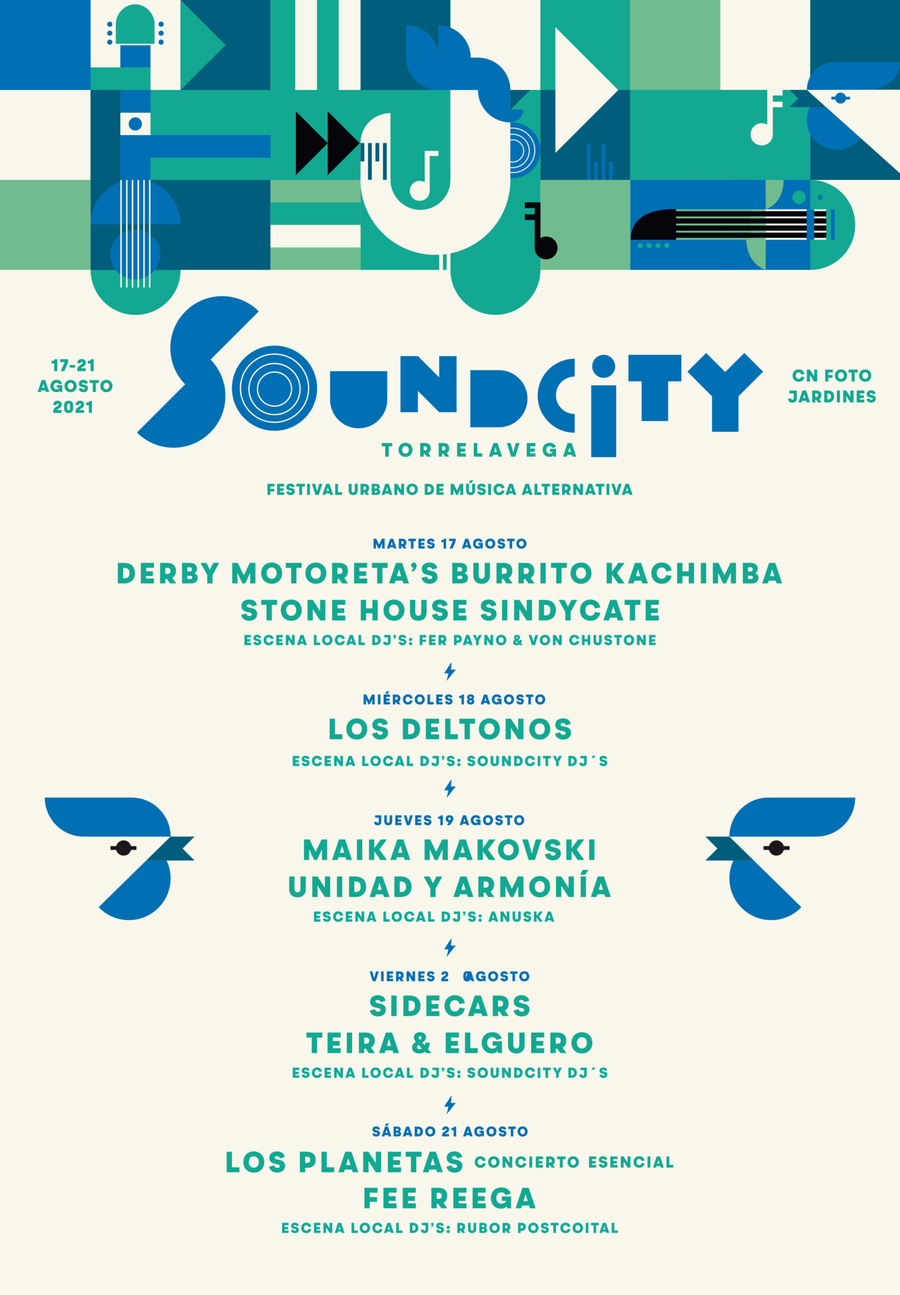 Fotografía promocional de Soundcity Torrelavega 2021
