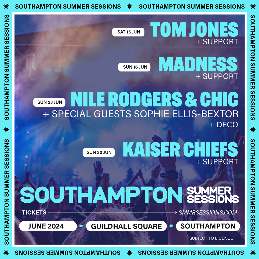Fotografía promocional de Southampton Summer Sessions 2024