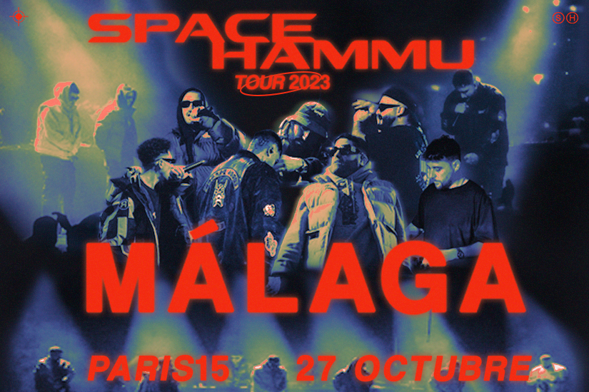 Fotografía promocional de SPACE HAMMU en Sala París 15 (Málaga)