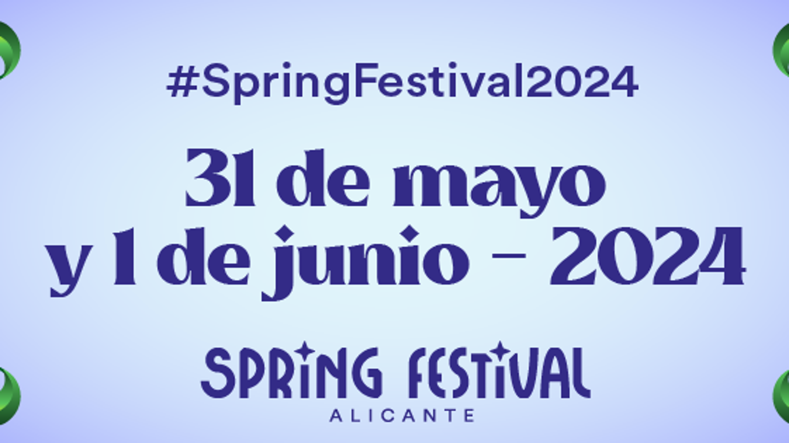 Spring Festival 2024. Entradas, cartel, grupos de Spring Festival 2024