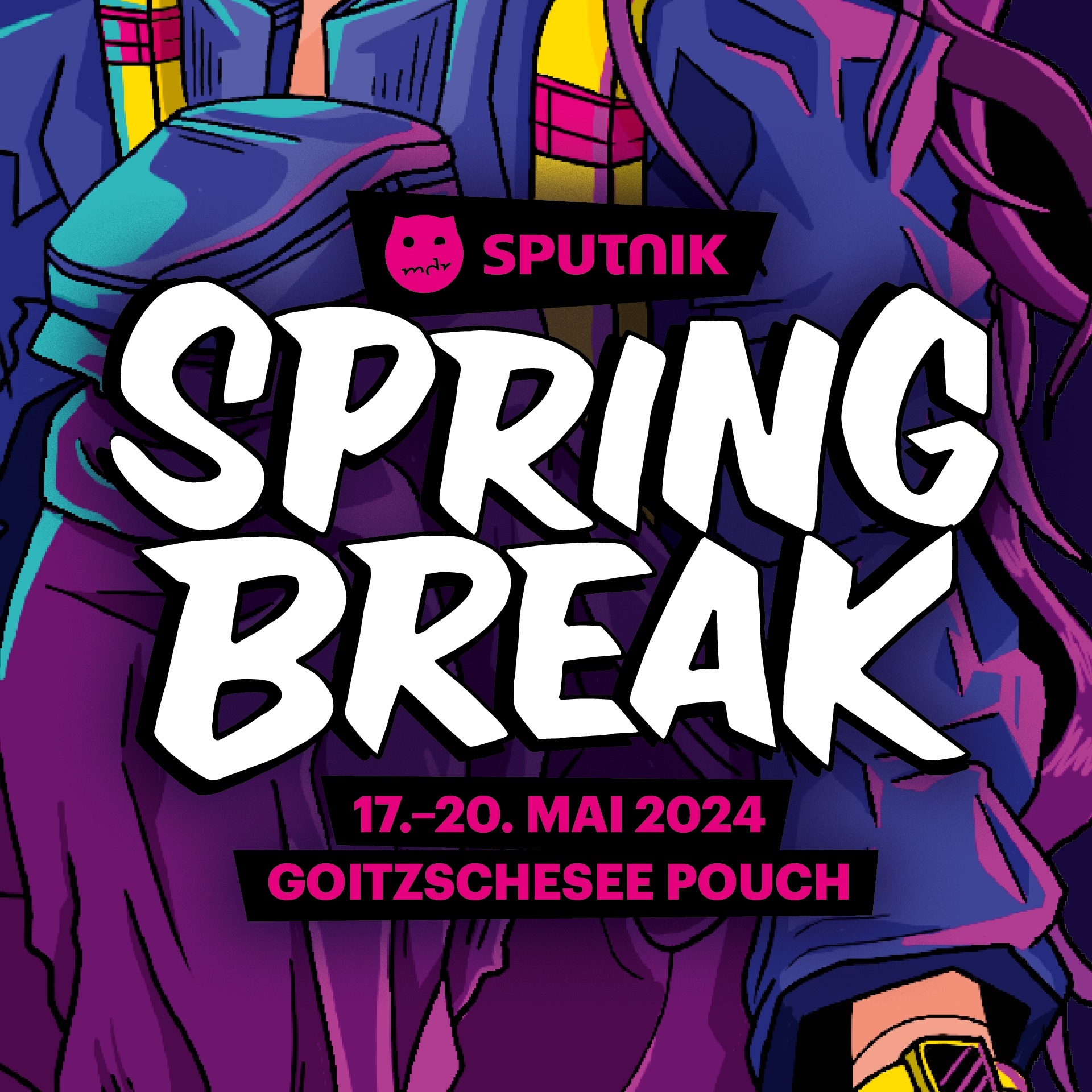 Promotional photograph of Sputnik Springbreak Festival 2024.