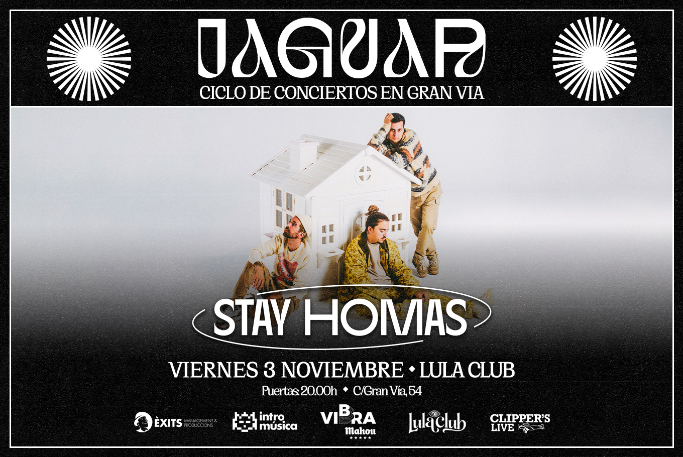 Fotografía promocional de Stay Homas en Ciclo Jaguar