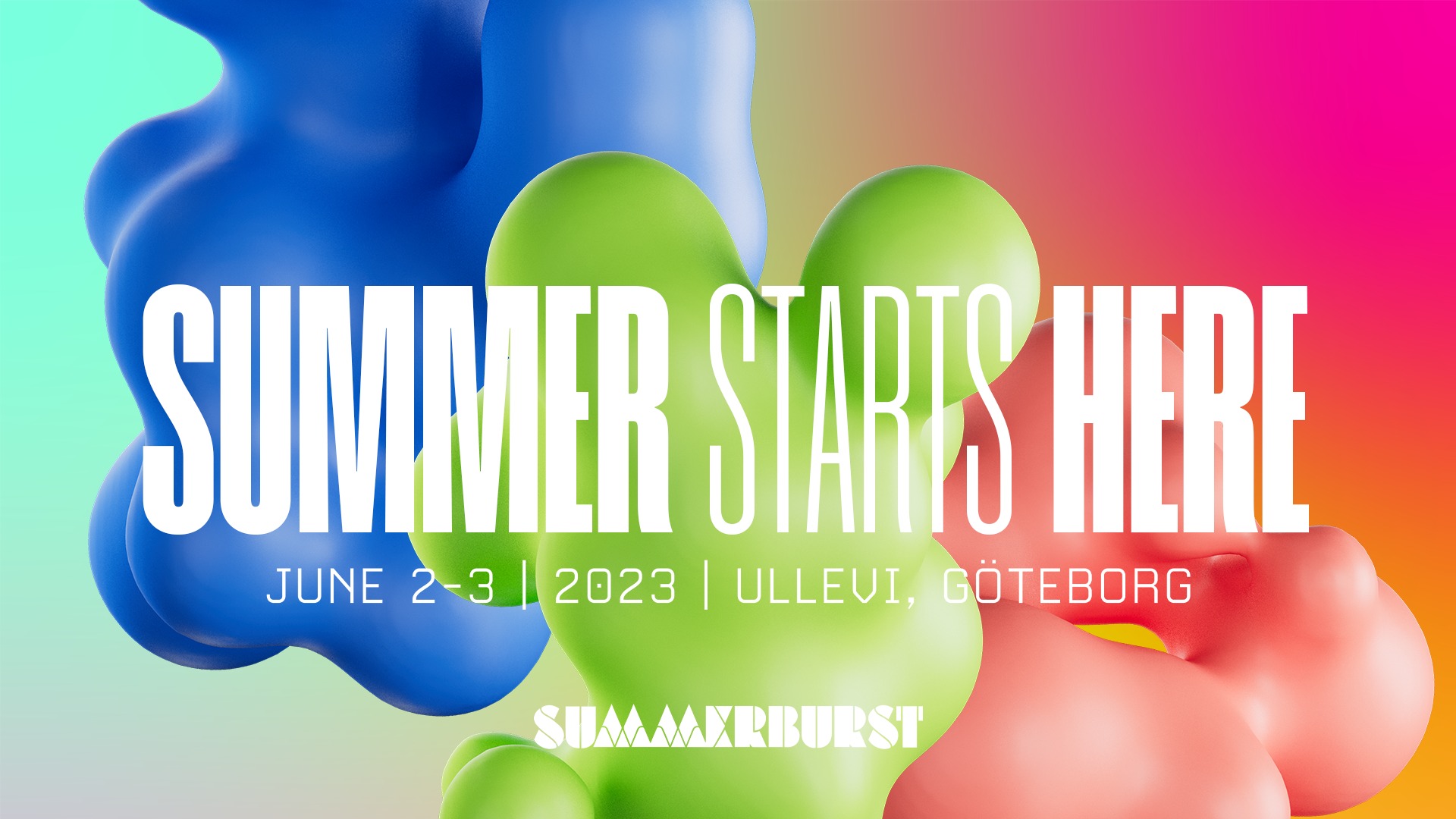 Fotografía promocional de Summerburst 2023