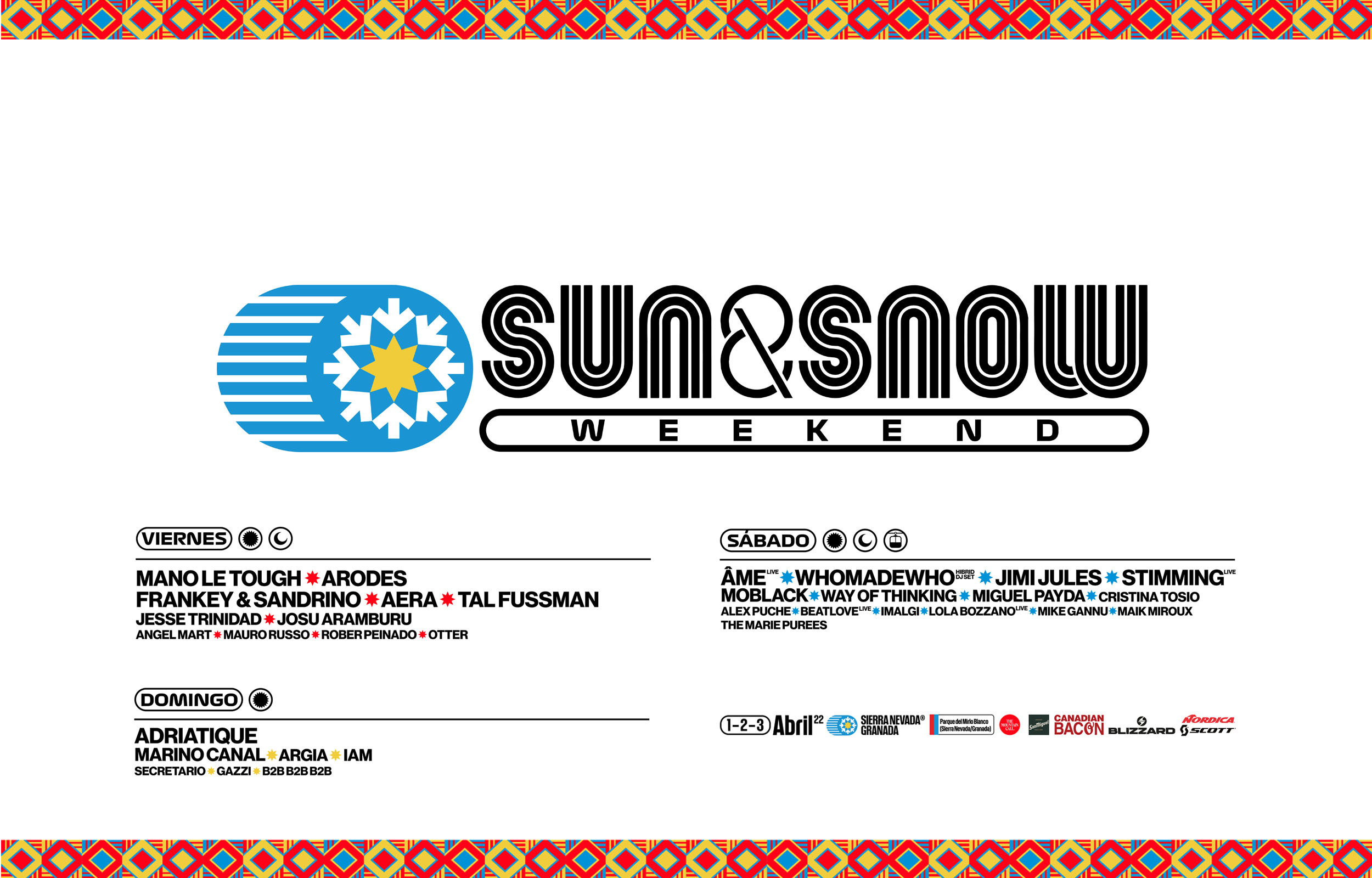 Fotografía promocional de SUN AND SNOW WEEKEND | 3ª edición