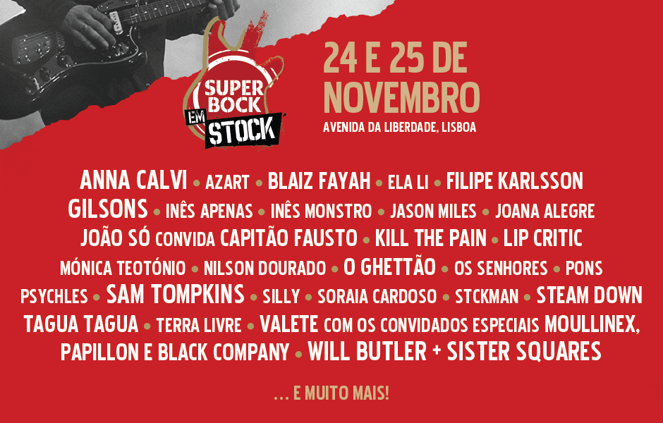 Photographie promotionnelle de Super Bock Em Stock 2023.