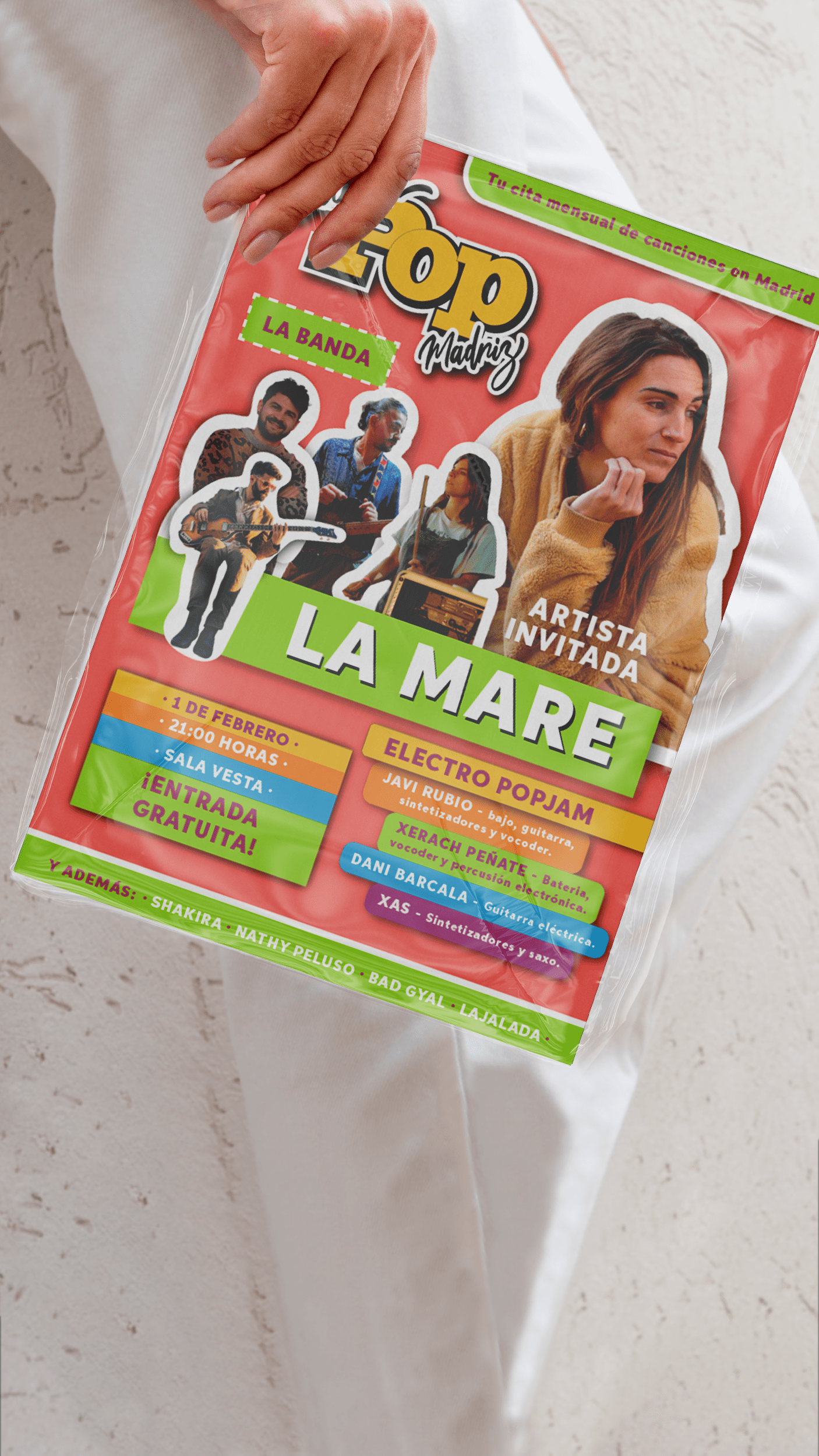 Fotografía promocional de Súper Pop Madriz: LA MARE