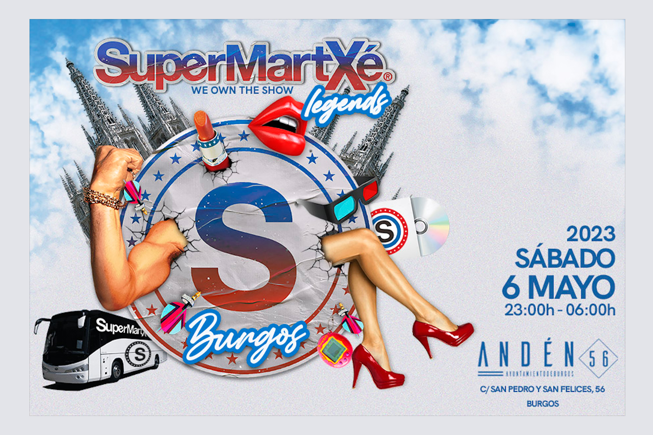 Fotografía promocional de Supermartxe en Burgos