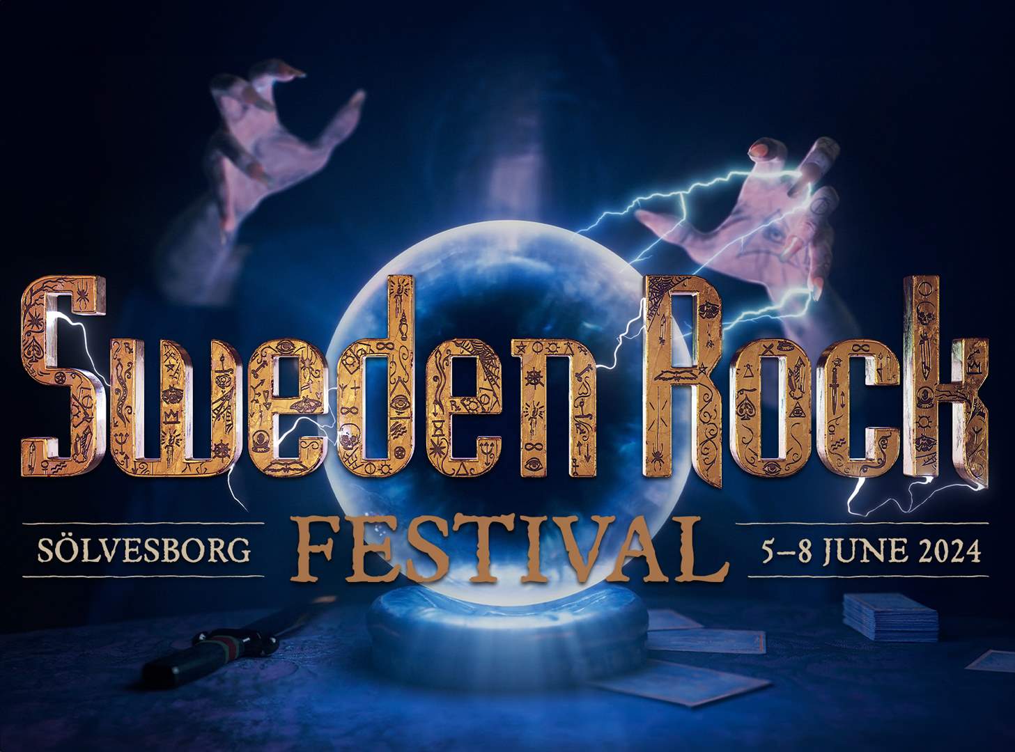 Promofoto von Sweden Rock Festival 2024.