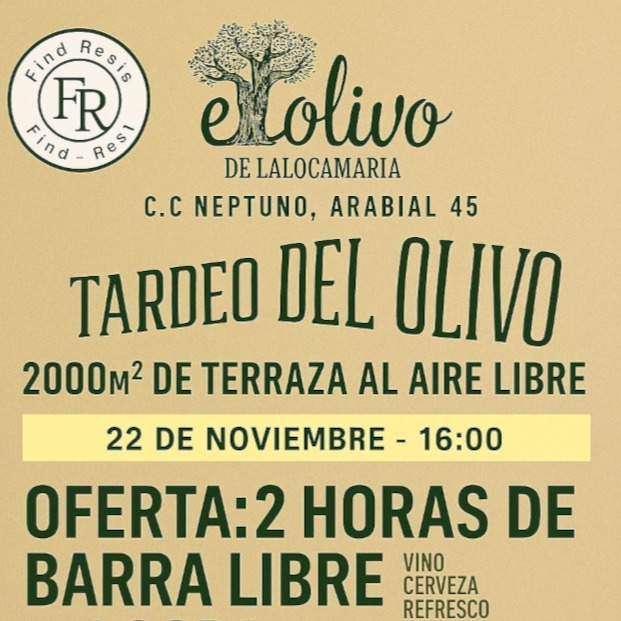 Fotografía promocional de Tardeo del Olivo