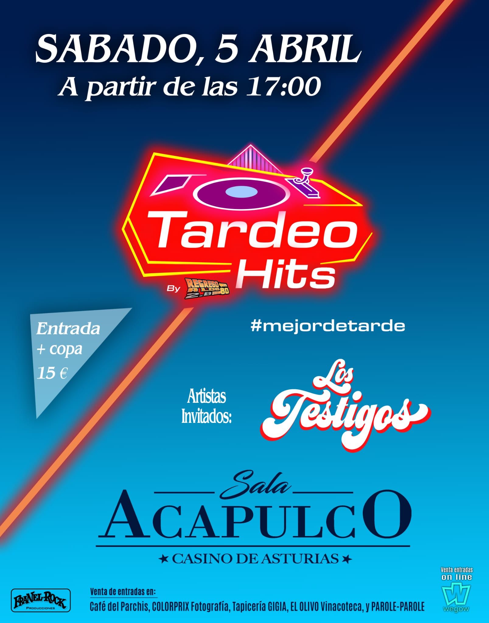 Fotografía promocional de Tardeo Hits Gijón