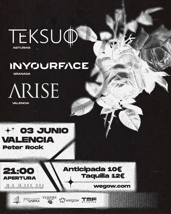 Promotional photograph of Teksuo - Arise - Inyourface.