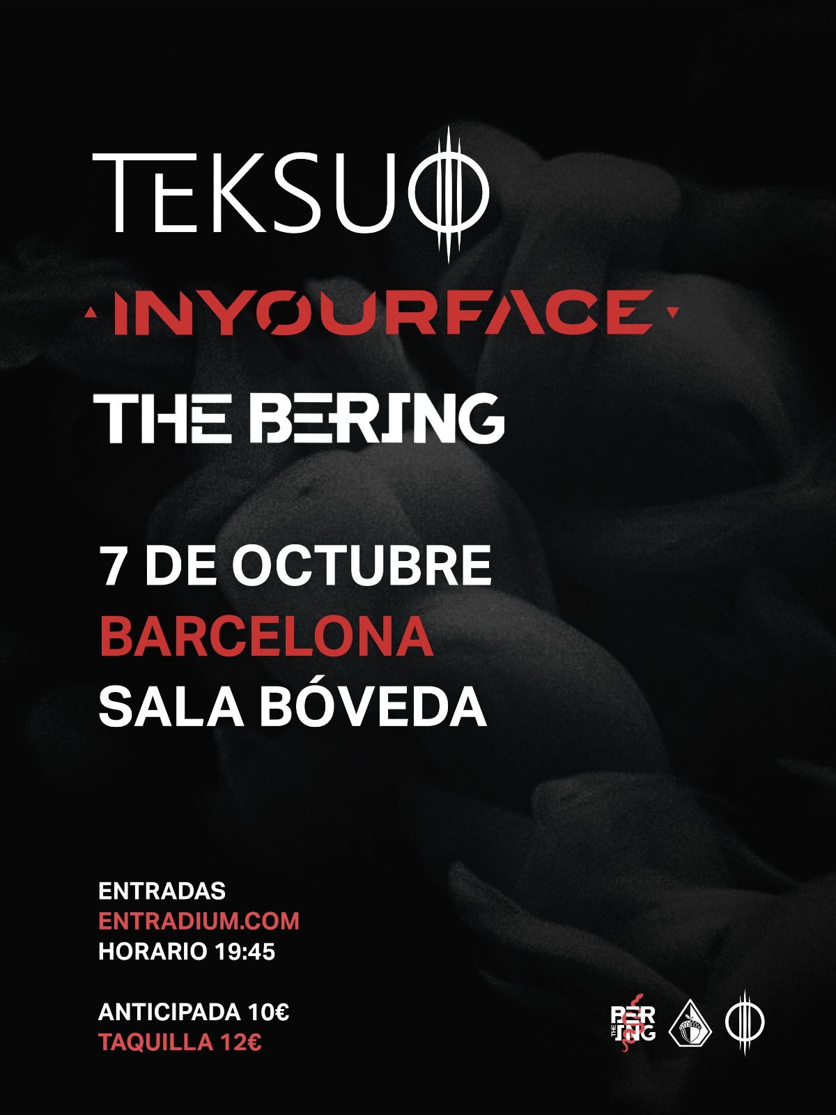 Promotional photograph of Teksuo - Inyourface - The Bering en Barcelona.