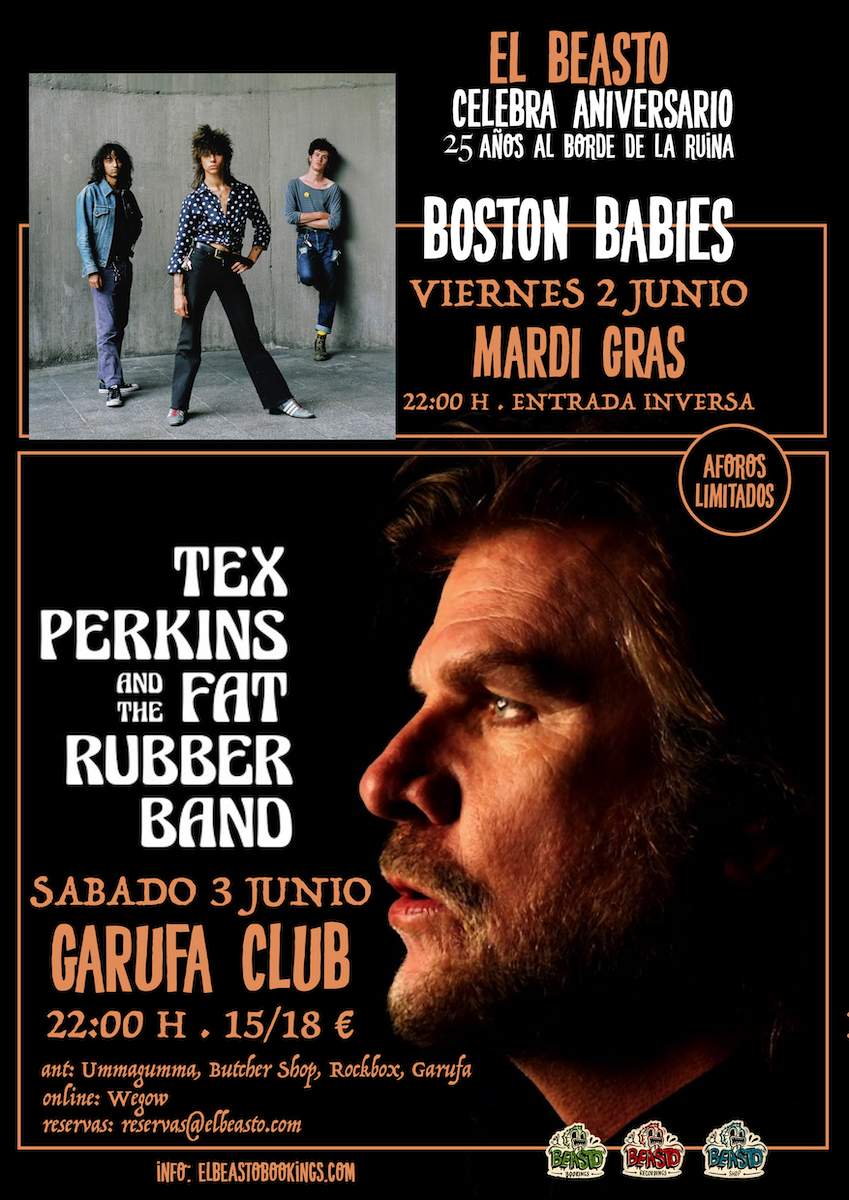 Fotografía promocional de Tex Perkins And The Fat Rubber Band en Coruña