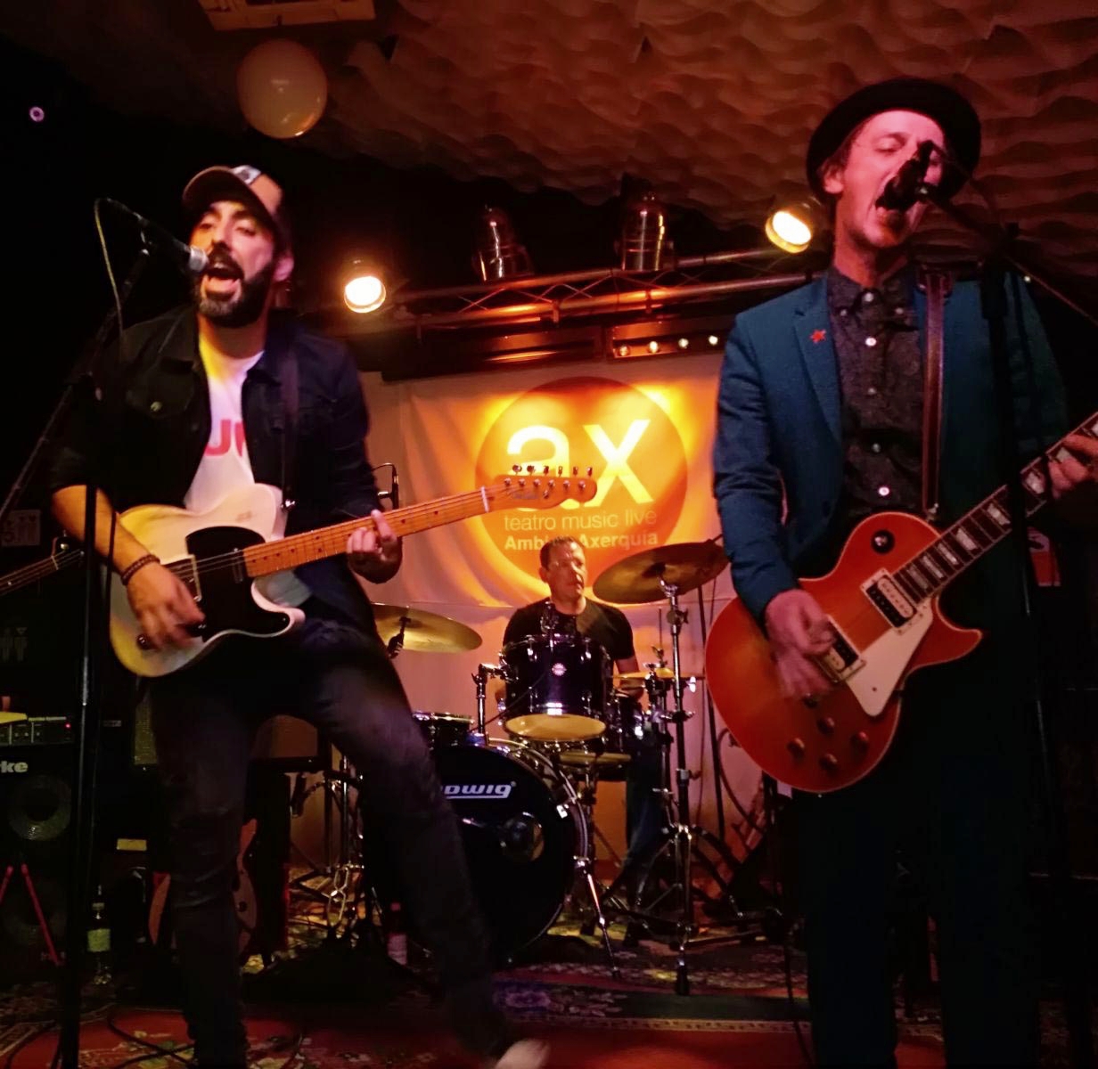 Fotografía promocional de THE ASPIDISTRAS en concierto Córdoba