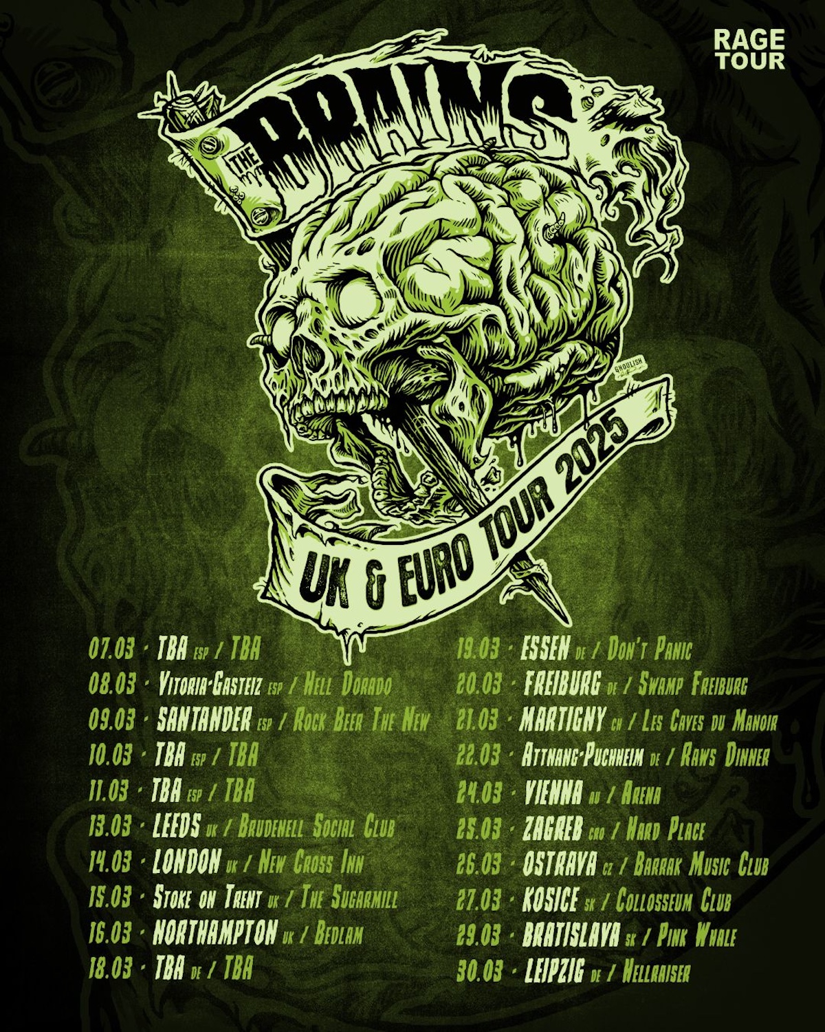 Fotografía promocional de The Brains en Lleida