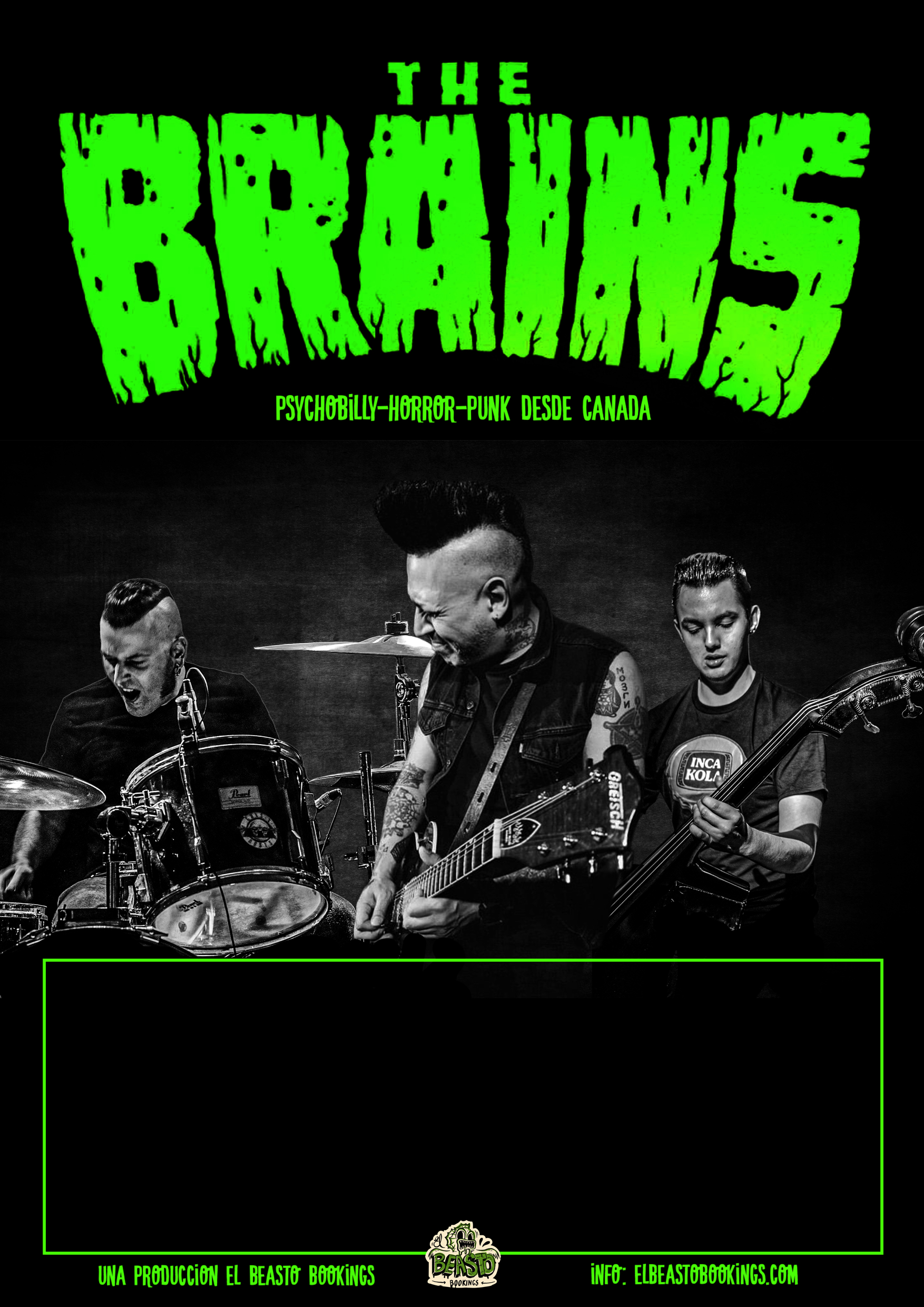 Fotografía promocional de THE BRAINS @ SALA GONG - OVIEDO