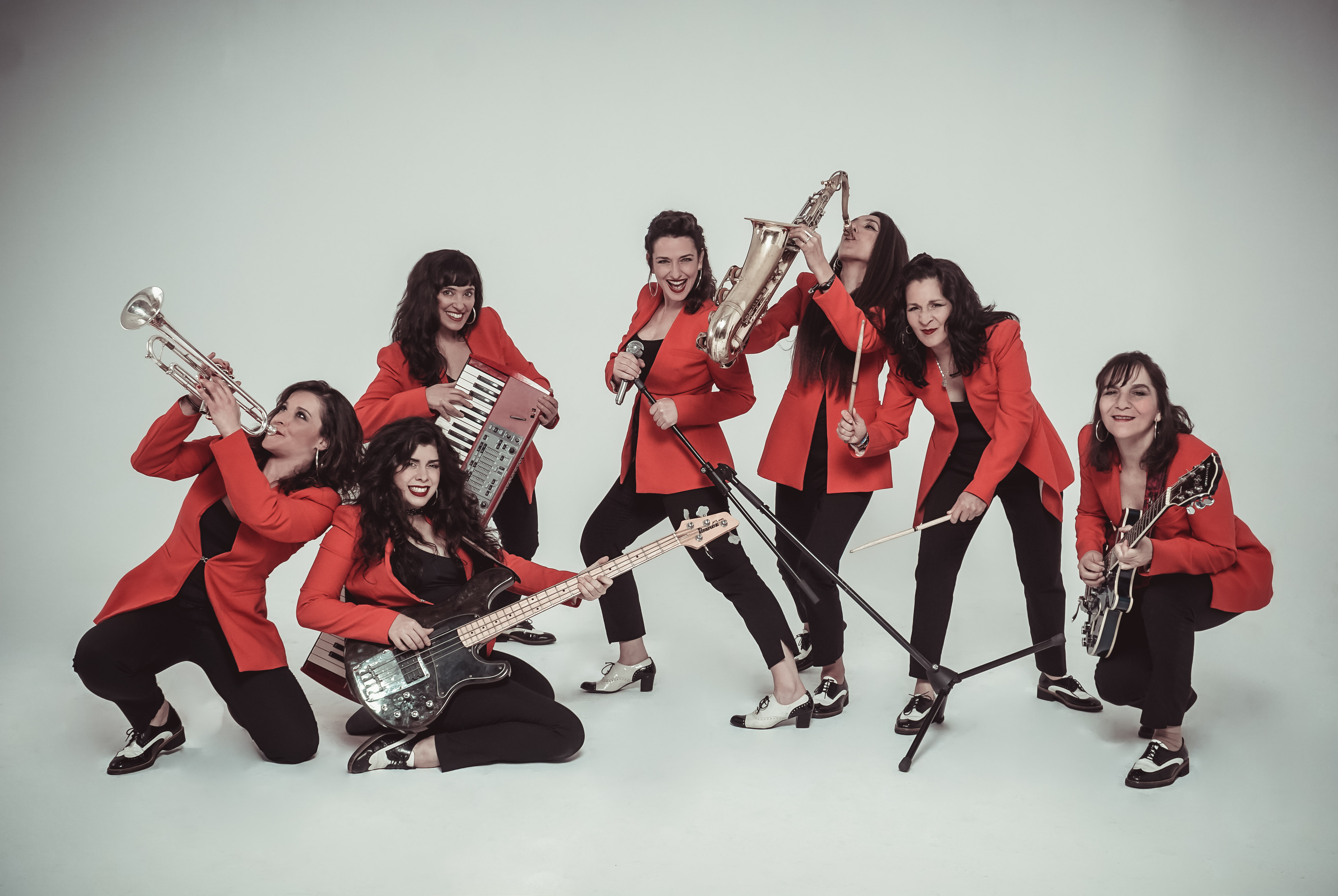 Fotografía promocional de The Clams