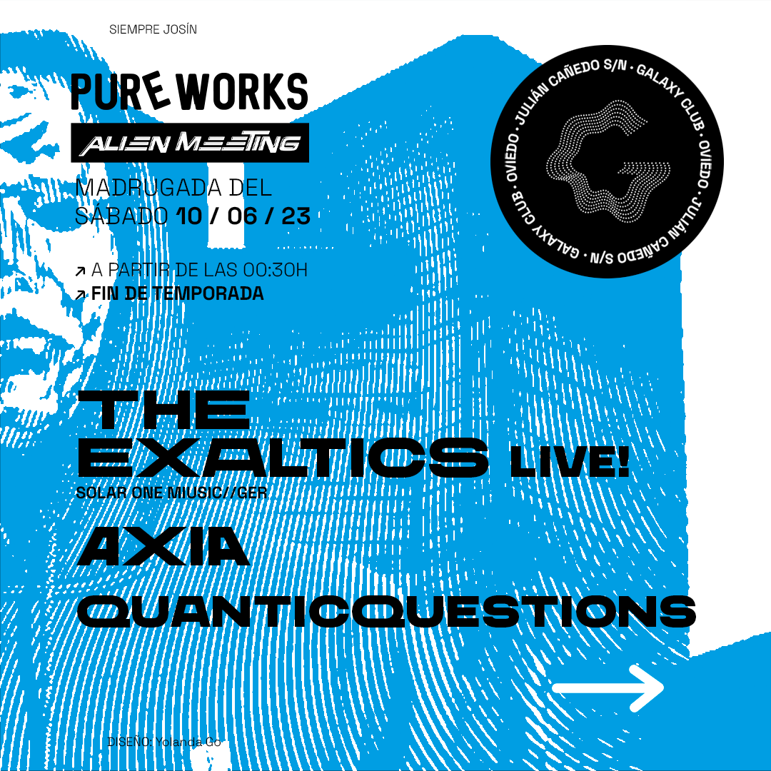 Fotografía promocional de The Exaltics at Galaxy Club