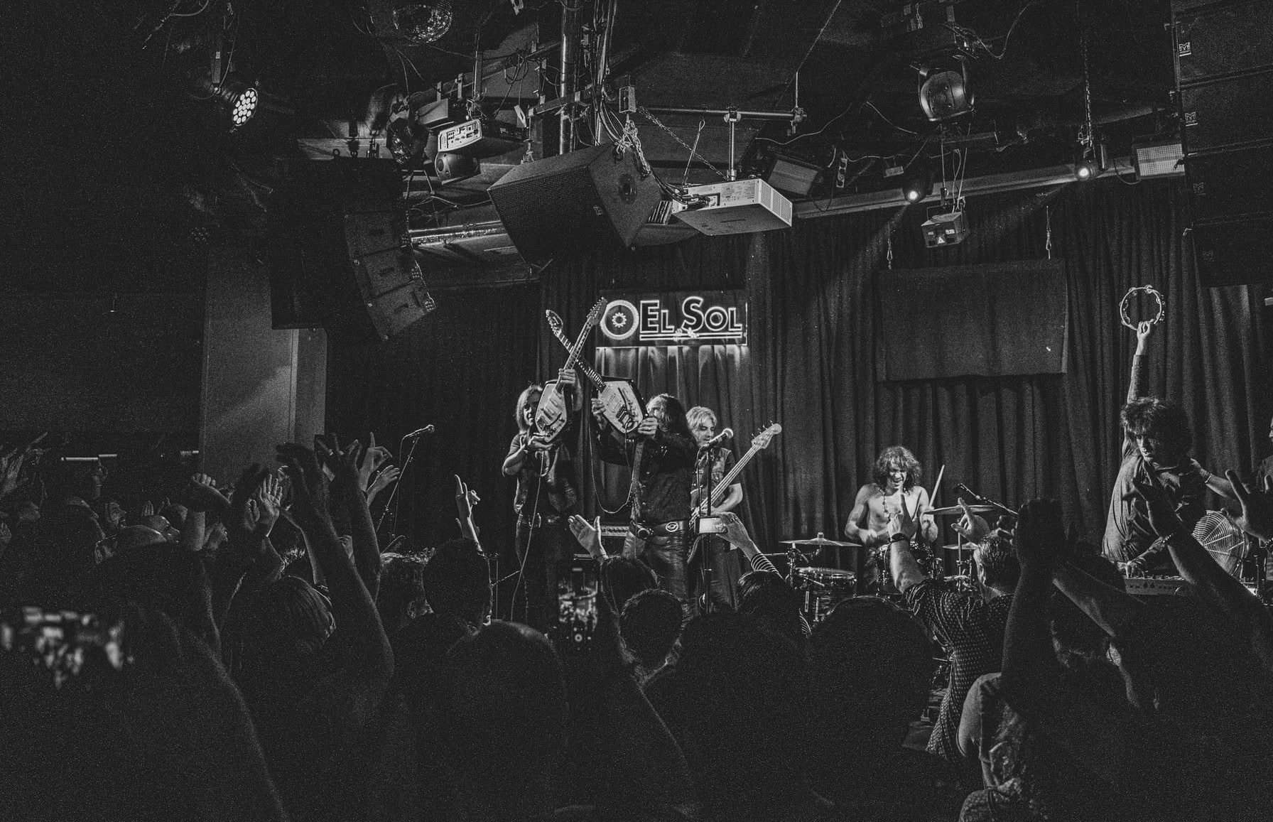 Fotografía promocional de THE FUZZTONES en concierto