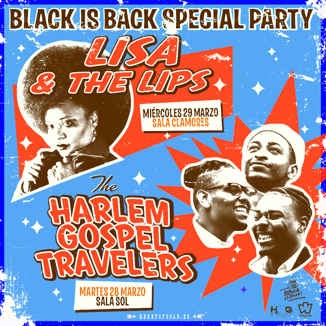 Fotografía promocional de The Harlem Gospel Travelers | Black is Back Special Party