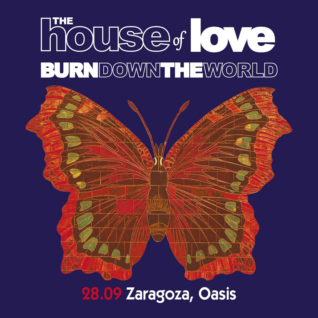 Fotografía promocional de The House of Love en Zaragoza+ Alex Nicol