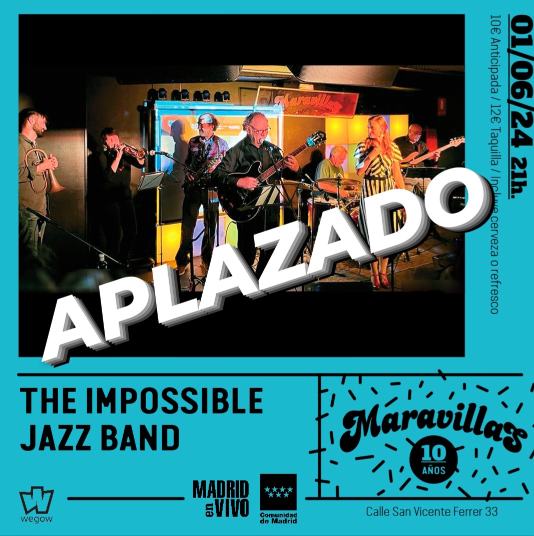Fotografía promocional de The Impossible Jazz Band en Maravillas Club