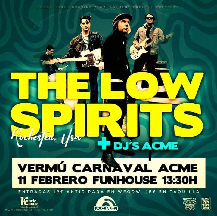 Fotografía promocional de THE LOW SPIRITS FUNHOUSE