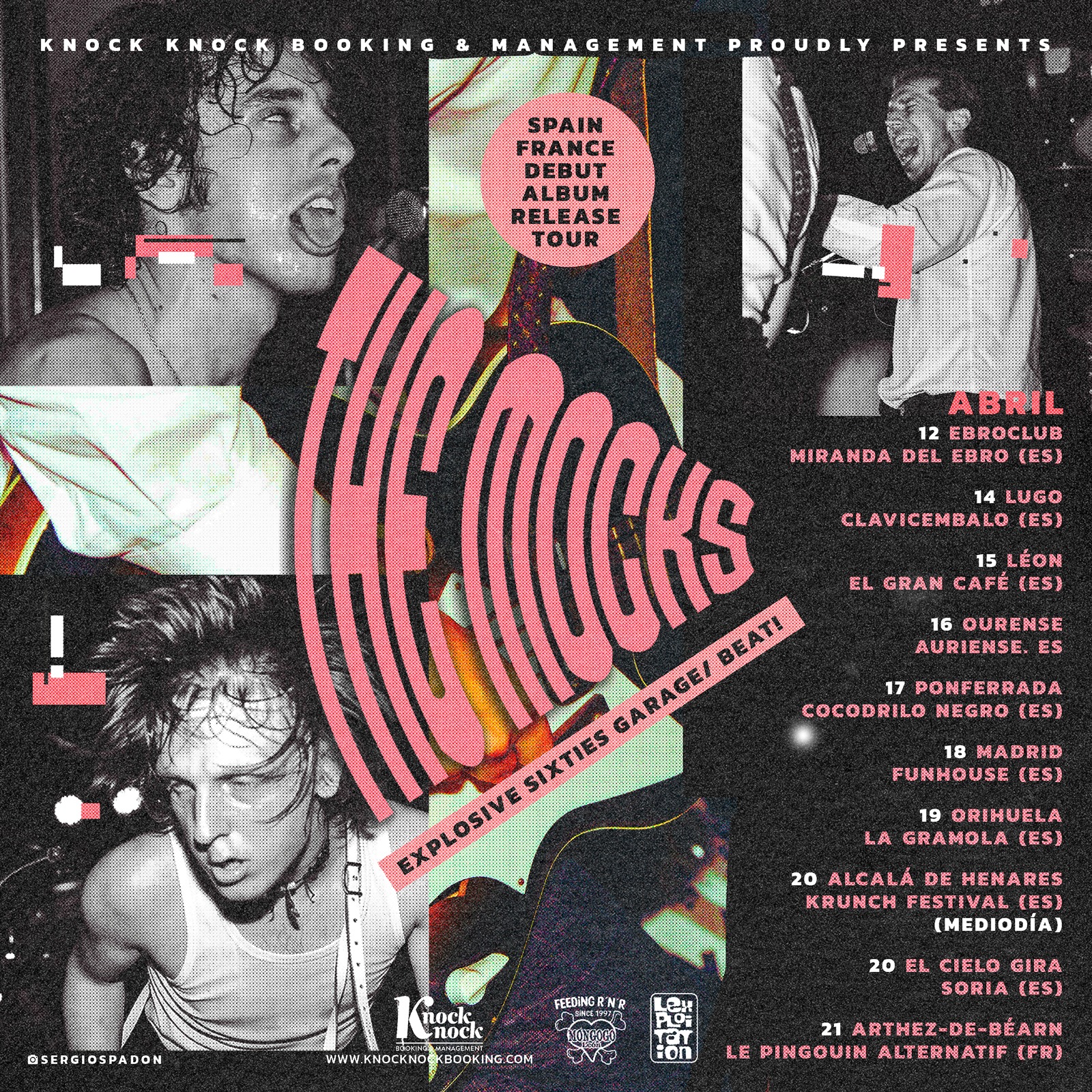 Fotografía promocional de THE MOCKS :Funhouse. Madrid