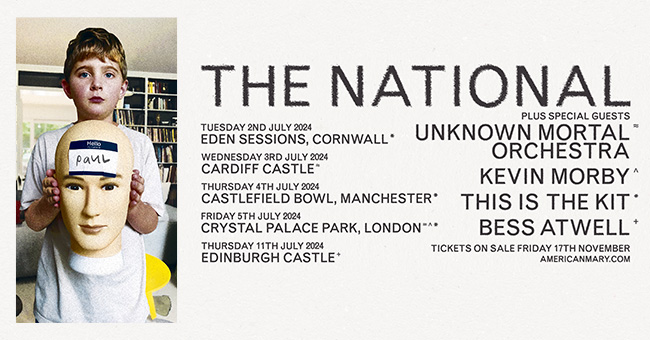 Promofoto von Concierto de The National en Manchester.