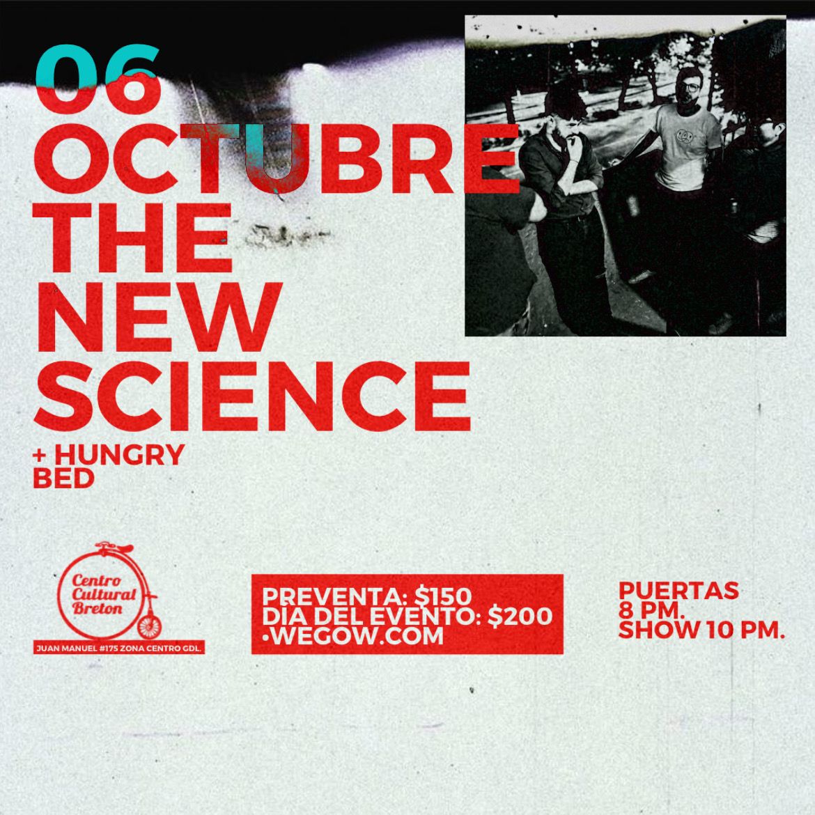 Fotografía promocional de The new Science + hungry bed