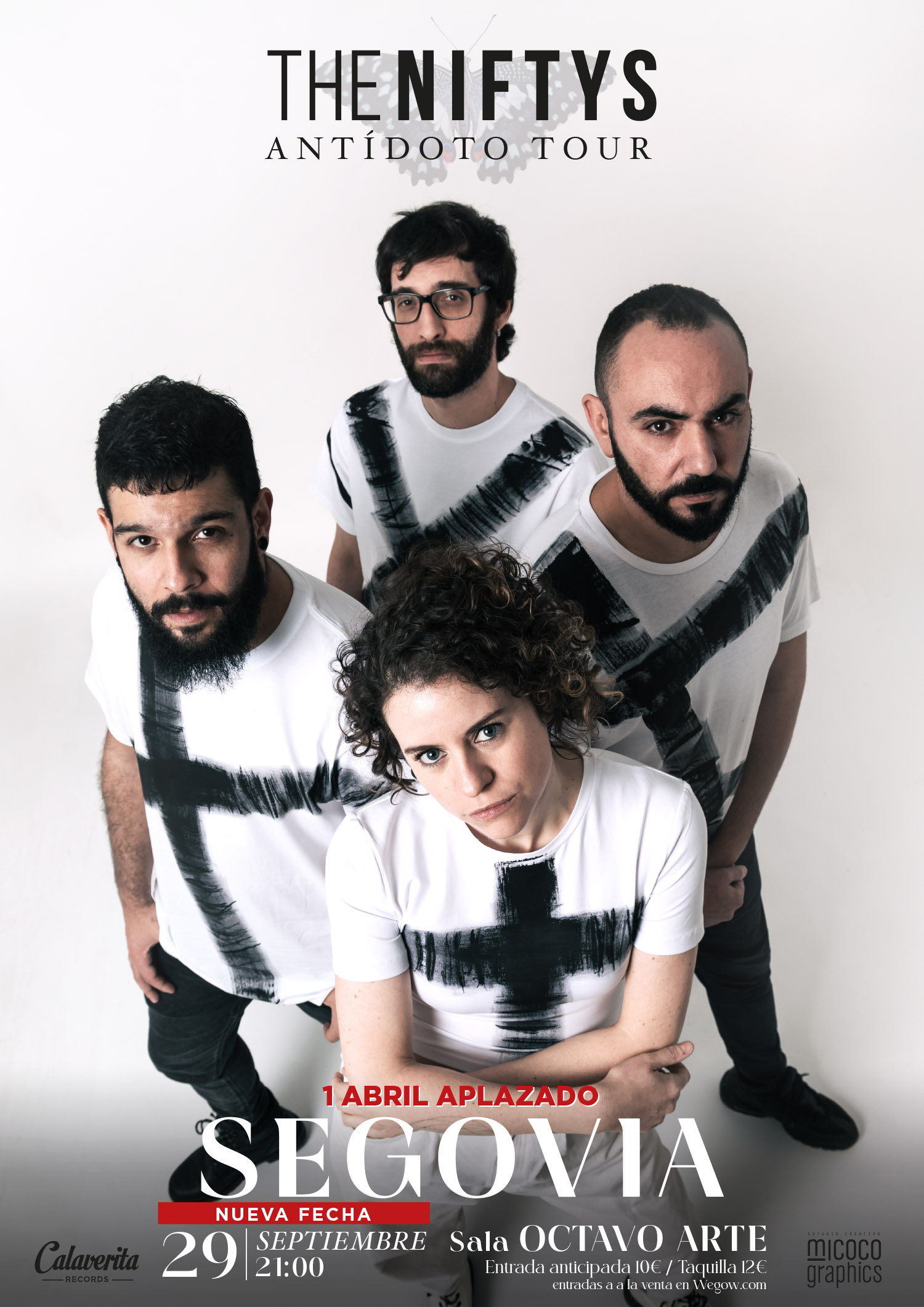 Fotografía promocional de Concierto de The Niftys en Segovia