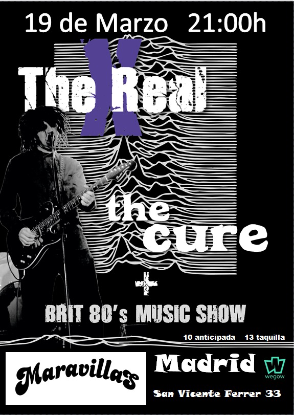 Fotografía promocional de The Real X Band en Maravillas Club