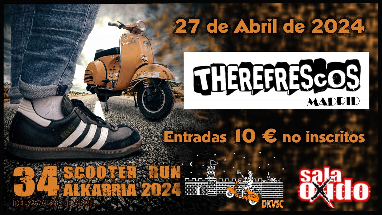 Fotografía promocional de The Refrescos en Sala Óxido de Guadalajara