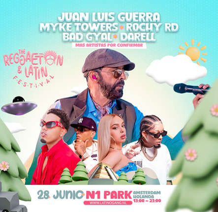 Promofoto von The Reggaeton & Latin Festival.
