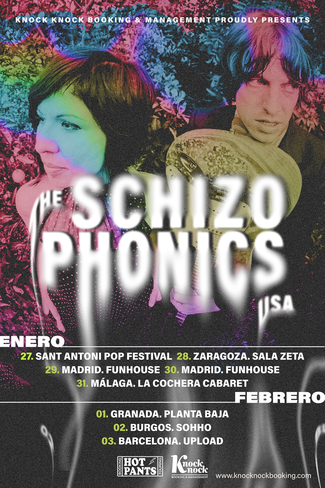 Fotografía promocional de THE SCHIZOPHONICS. MADRID. FUNHOUSE. 30/1