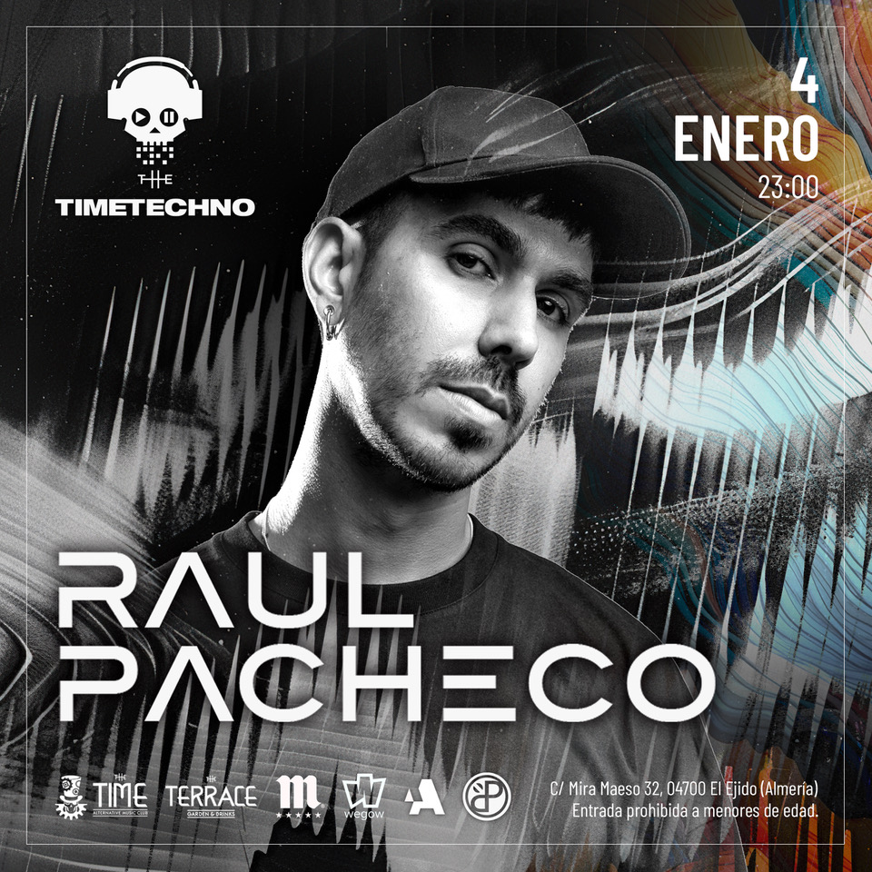 Fotografía promocional de THE TIME TECHNO RAUL PACHECO
