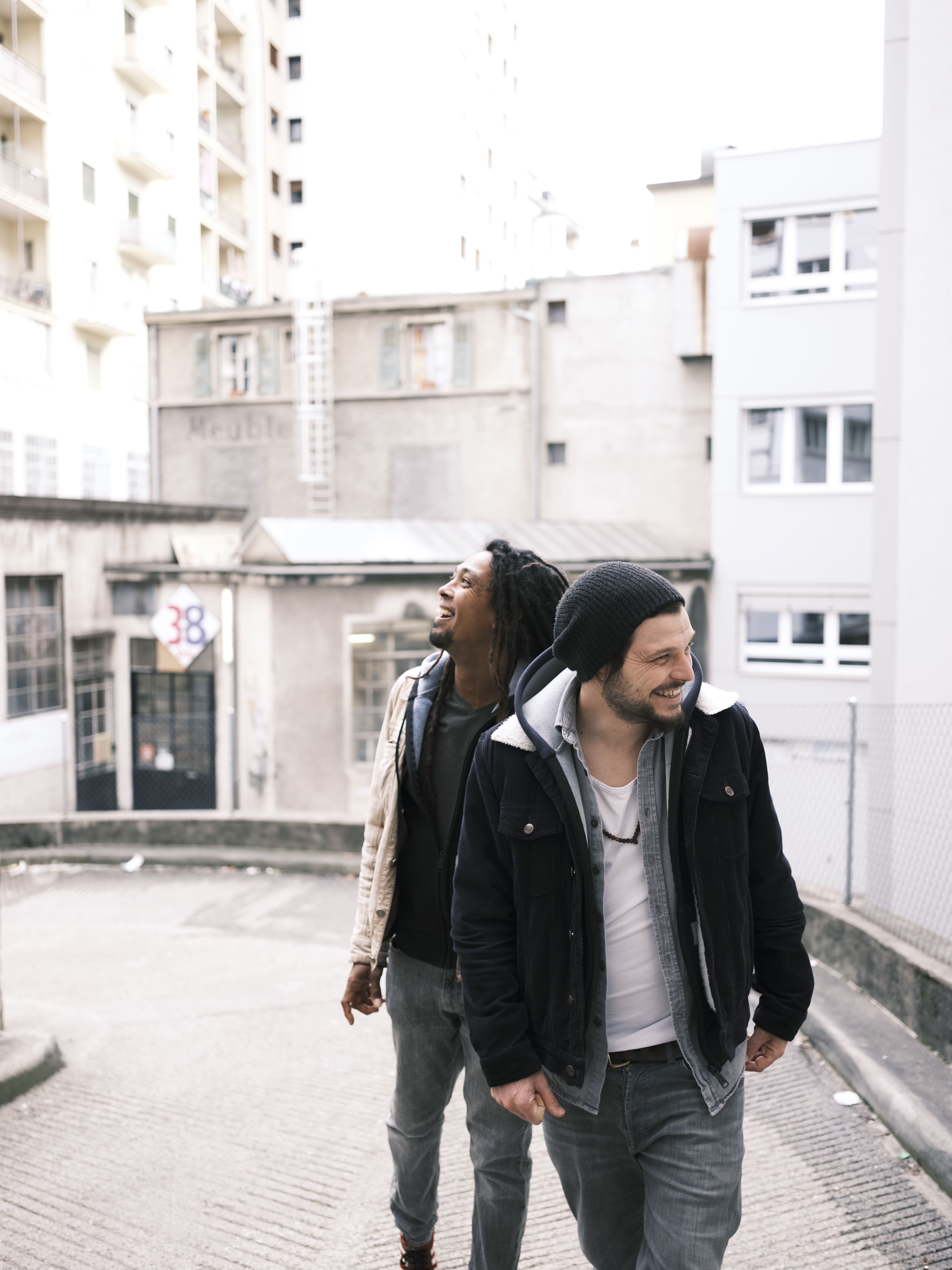 Fotografía promocional de The Two + The Half Nelsons en Madrid