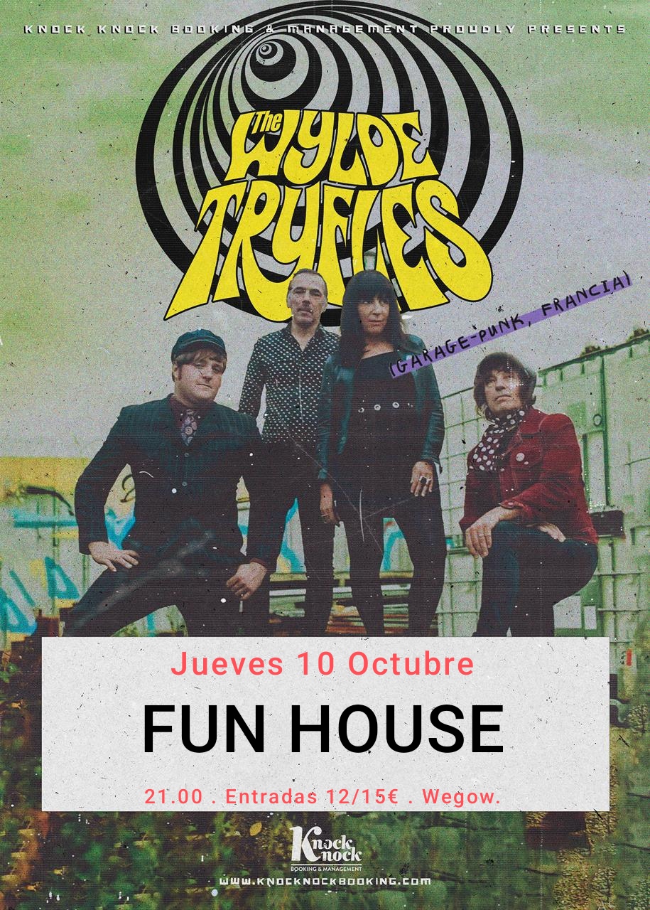 Fotografía promocional de THE WYLDE TRYFLES ( Francia). Funhouse