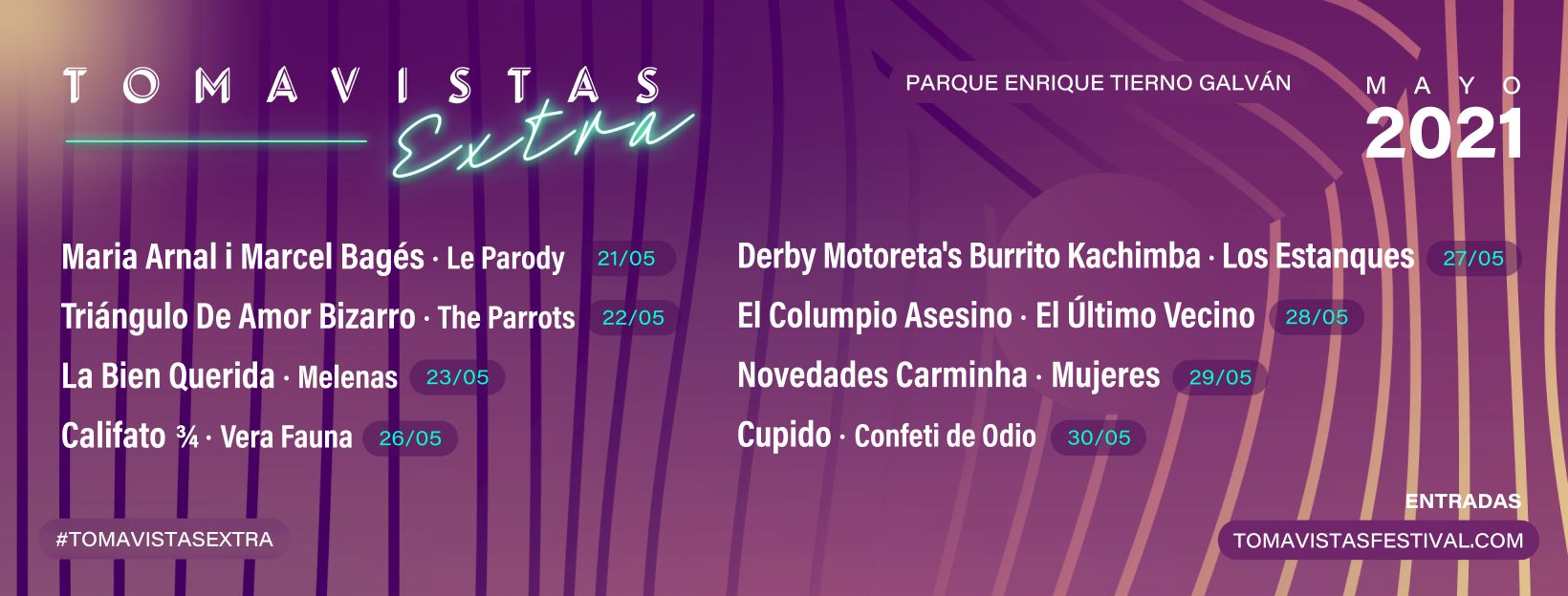 Fotografía promocional de Tomavistas Extra 2021