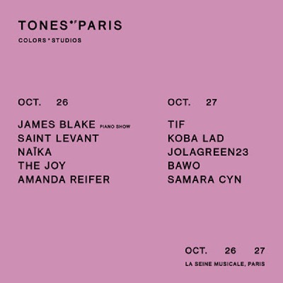 Photographie promotionnelle de Tones of Paris.