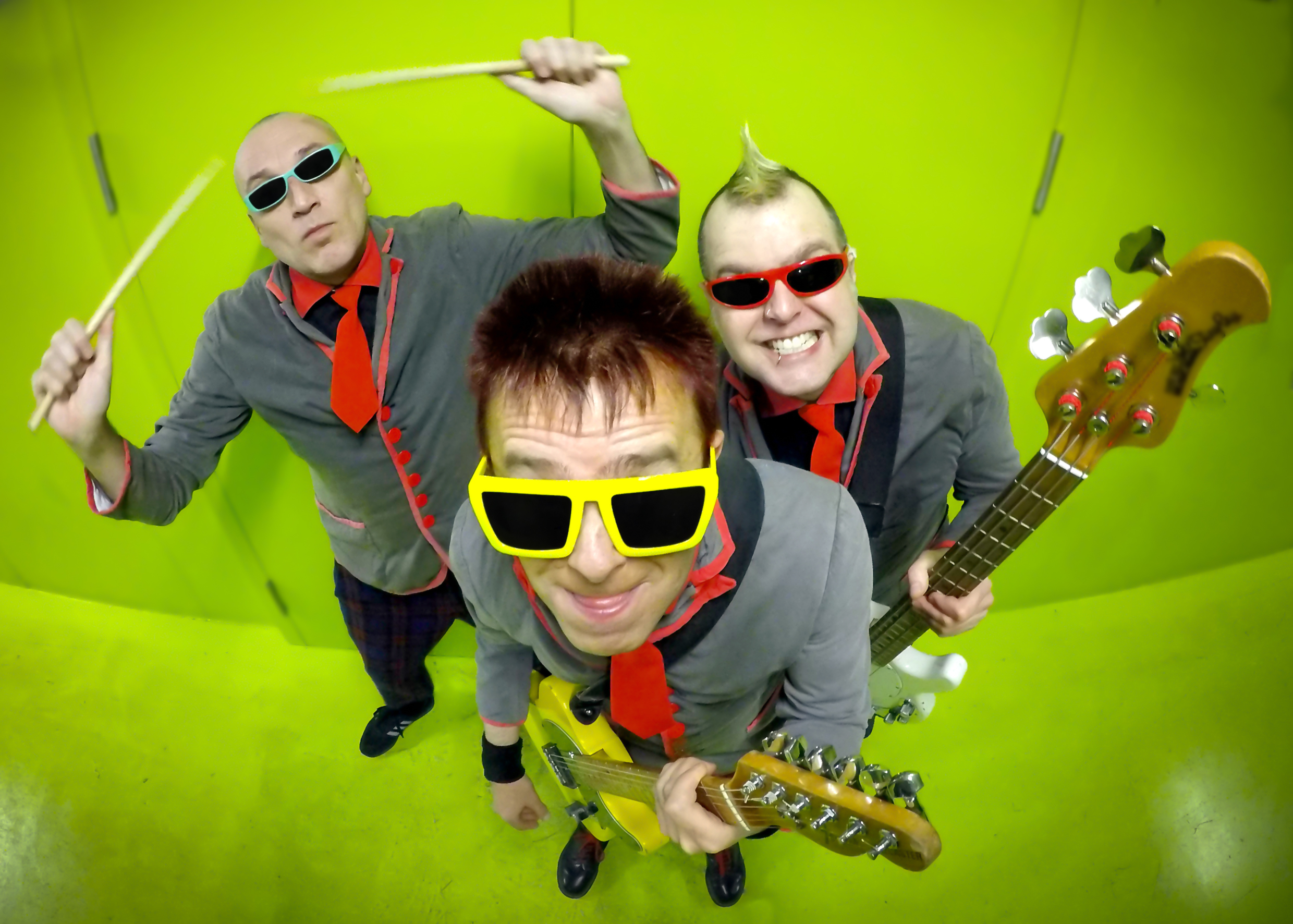 Fotografía promocional de Toy Dolls en Burgos