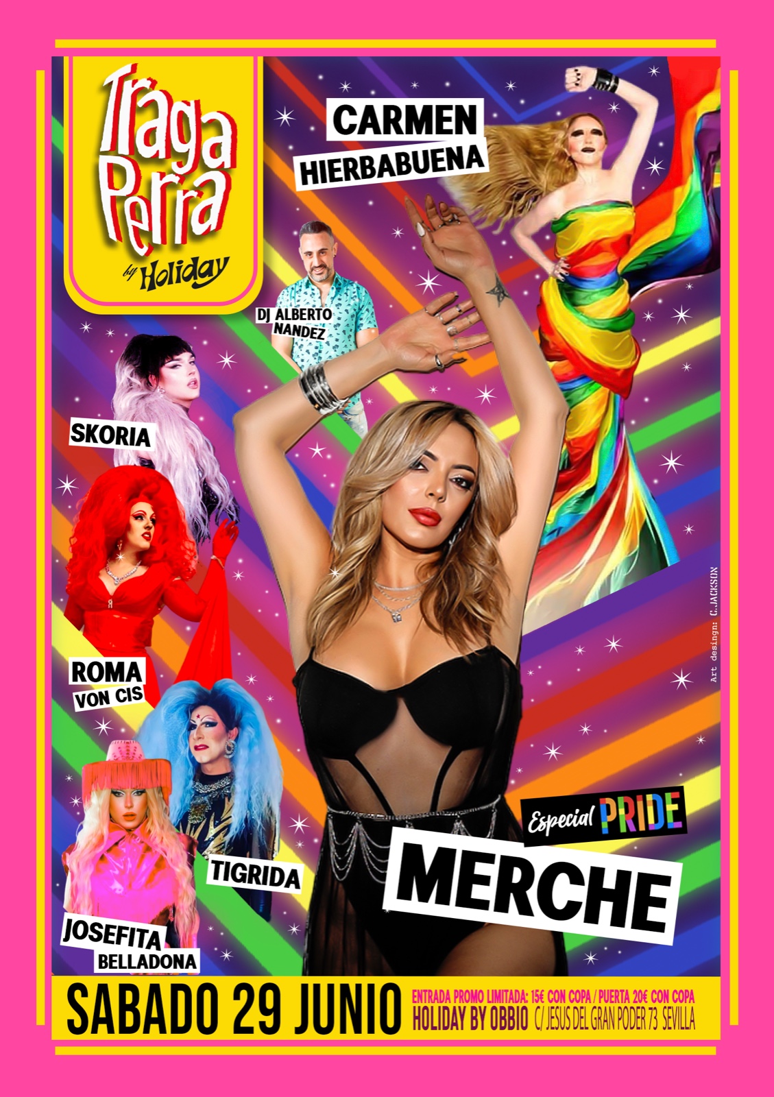 Fotografía promocional de TRAGA·PERRA ESPECIAL ORGULLO CON MERCHE